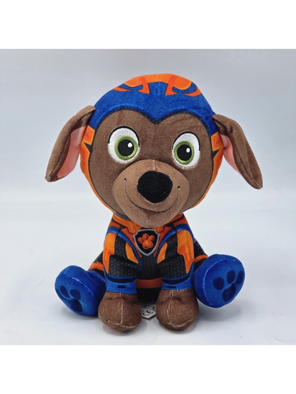 Paw Patrol Mighty Movie Zuma Plush Spin Master Stuffed Animal Dog Puppy Cute 7"
